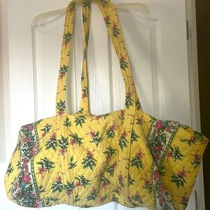 Vera Bradley large duffel bag